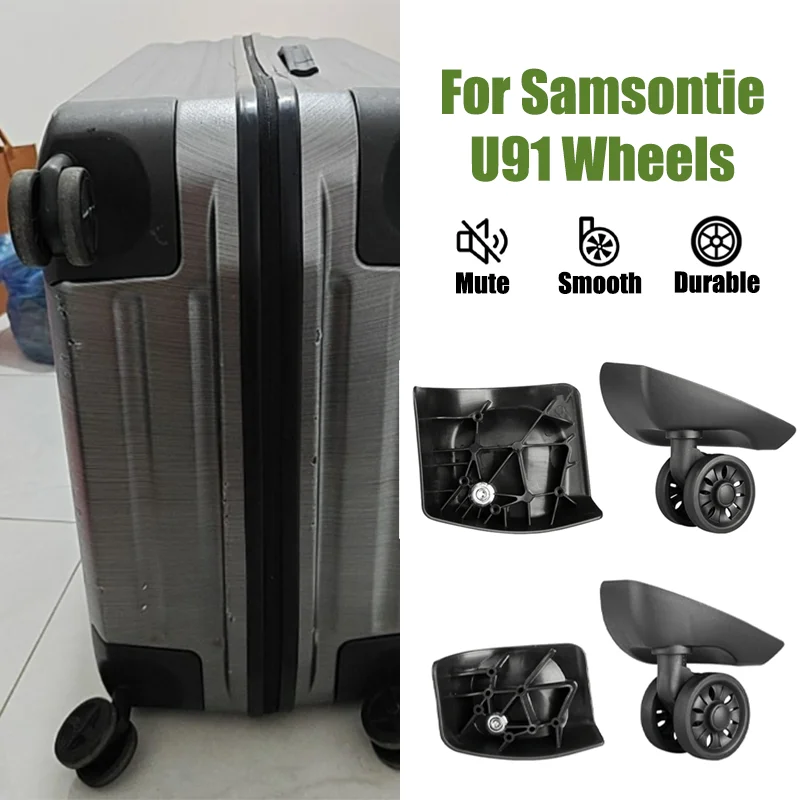Silent Replacement Luggage Wheels - For Samsontie U91 Series Luggage Silent