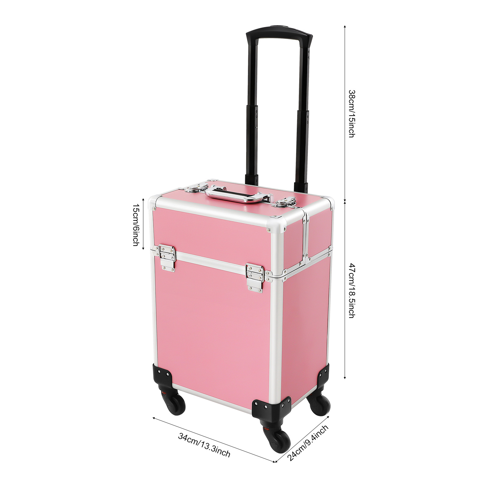 Rolling Makeup Train Case Cosm - огляд і ціна Travel Bags