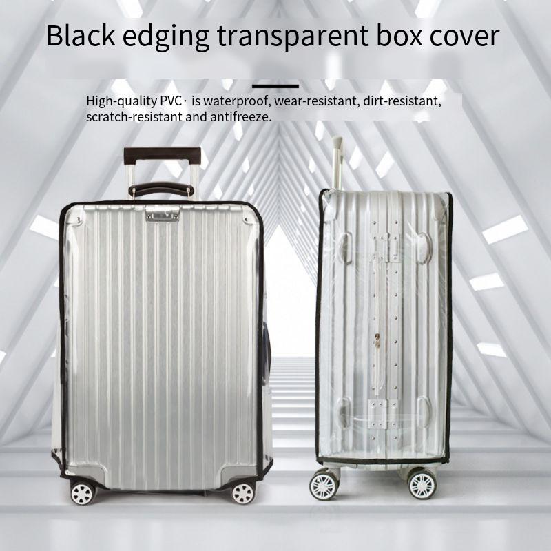 Suitcase protective cover, tra - огляд і ціна Luggage Protective Cover Transparent