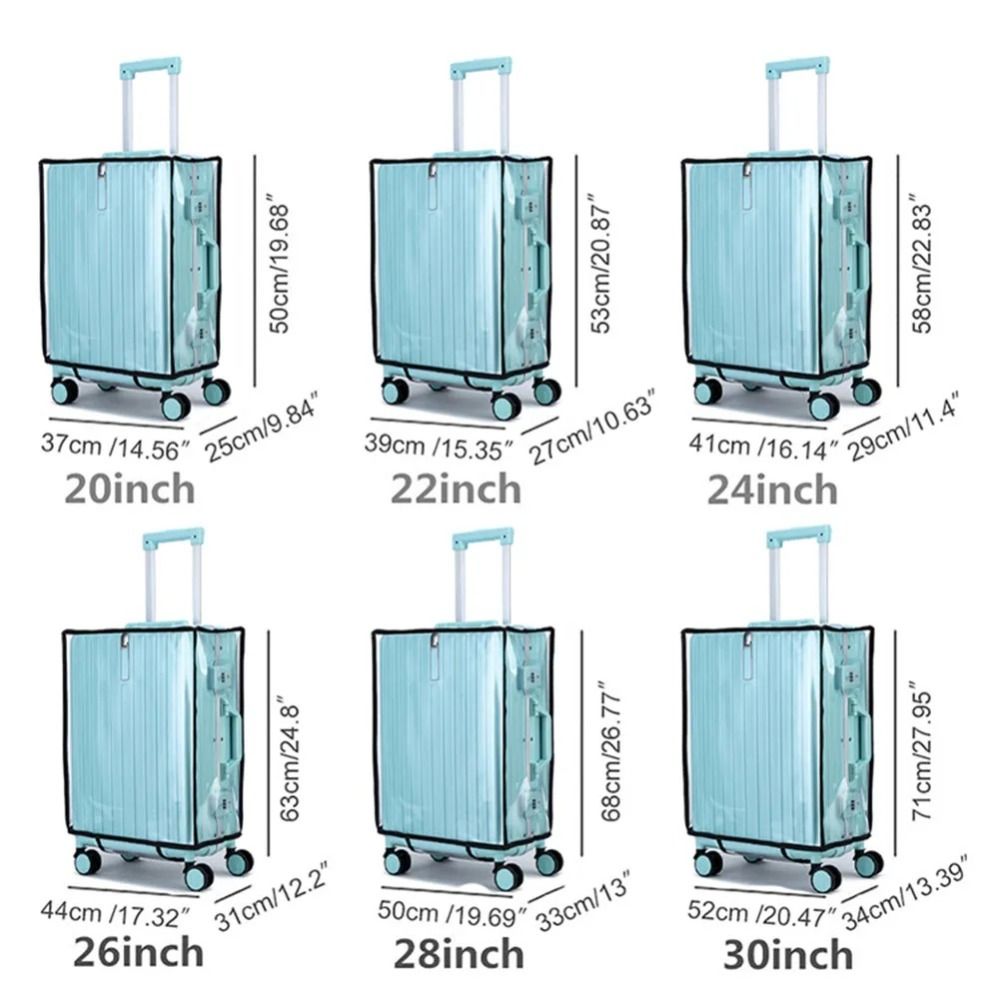 New Travel Luggage Protector C - огляд і ціна Luggage Protective Cover Transparent