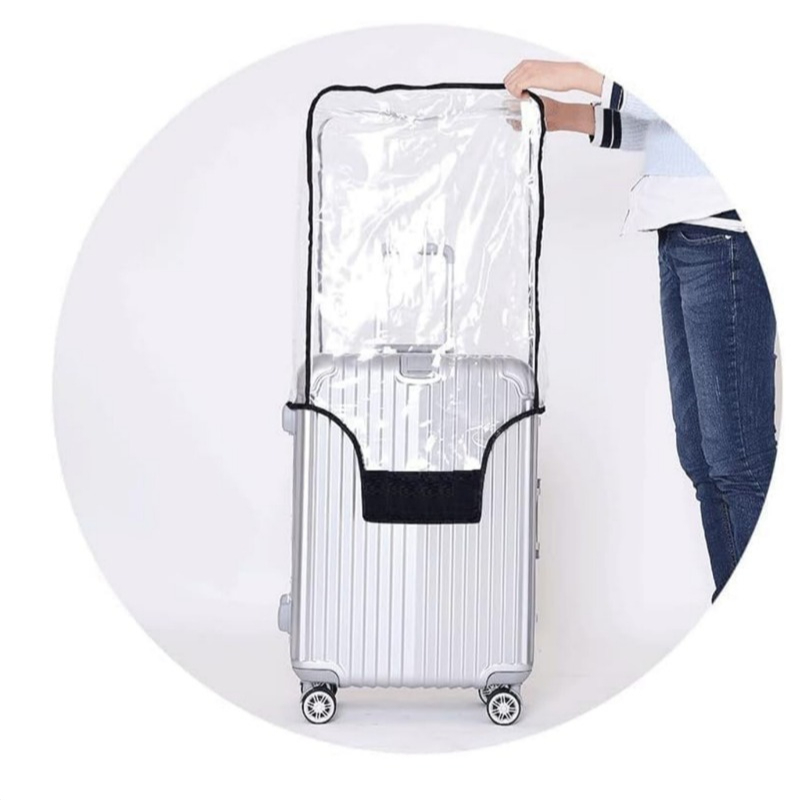 Waterproof Wheeled Suitcase Du - огляд і ціна Luggage Protective Cover Transparent