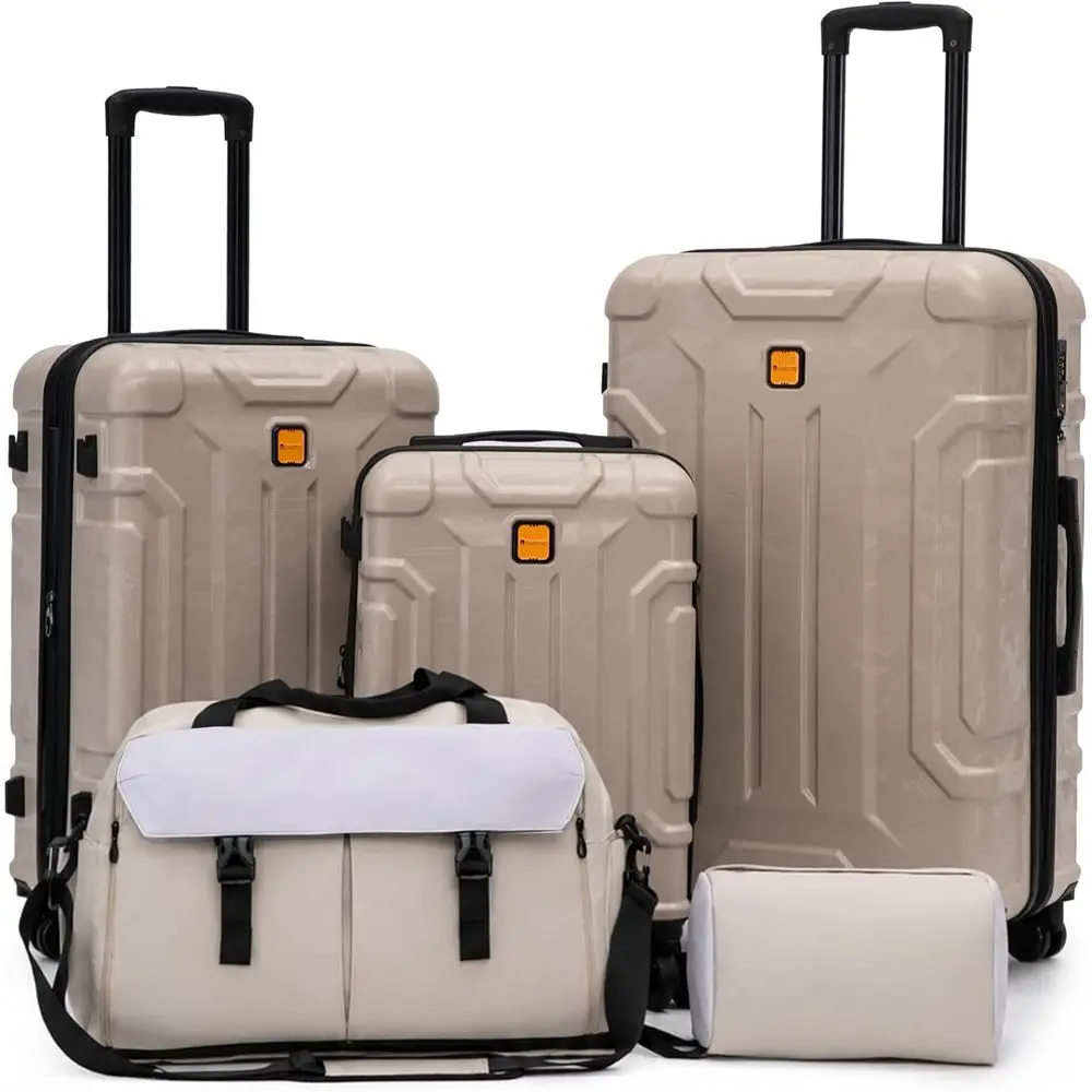 5 Piece Hardshell Luggage Set, - огляд і ціна Expandable Hard Shell Luggage Set