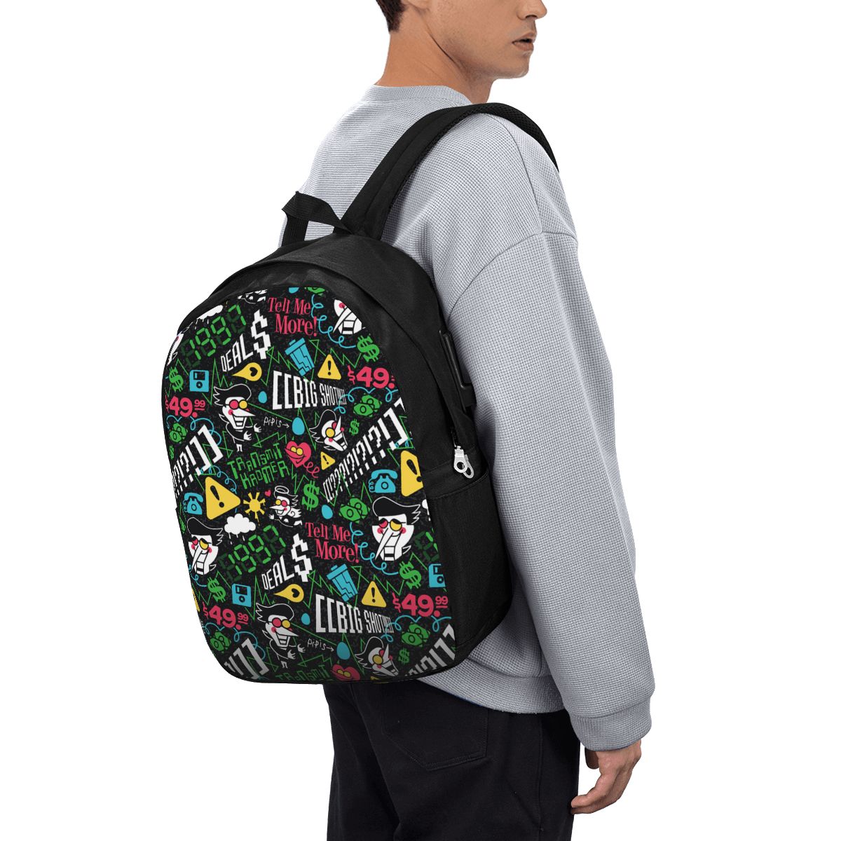 Deltarune SPAMTON G Backpack T - огляд і ціна Travel Bags