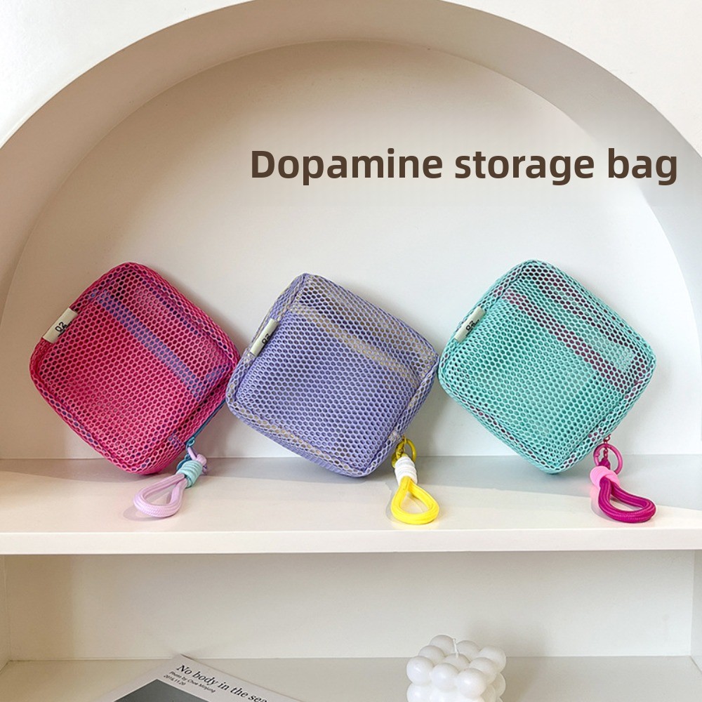 New Dopamine Color Storage Bag - огляд і ціна Cosmetic Bags