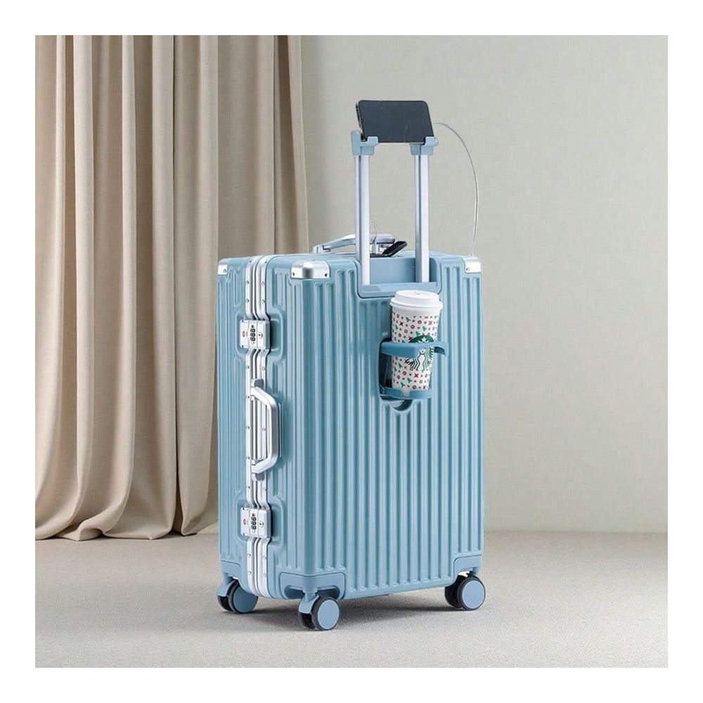Set 20 24 Aluminum Frame Lugga - огляд і ціна Aluminum Frame Carry On Luggage