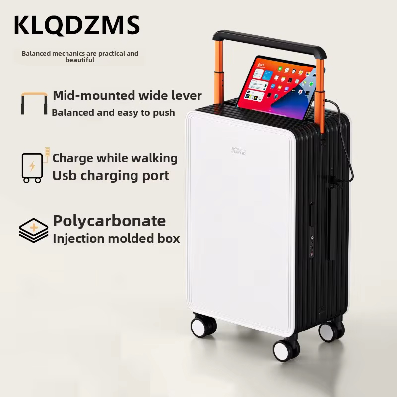 KLQDZMS Luggage ABS+PC Boardin - огляд і ціна Spinner Wheel Rolling Suitcase 20 Inch