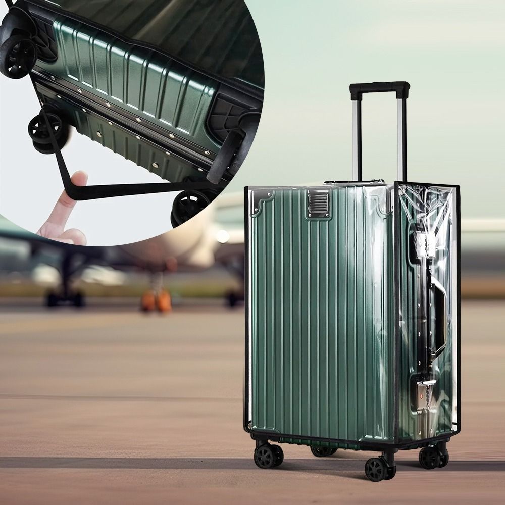 18-30 Inch Travel Luggage Cove - огляд і ціна Luggage Protective Cover Transparent