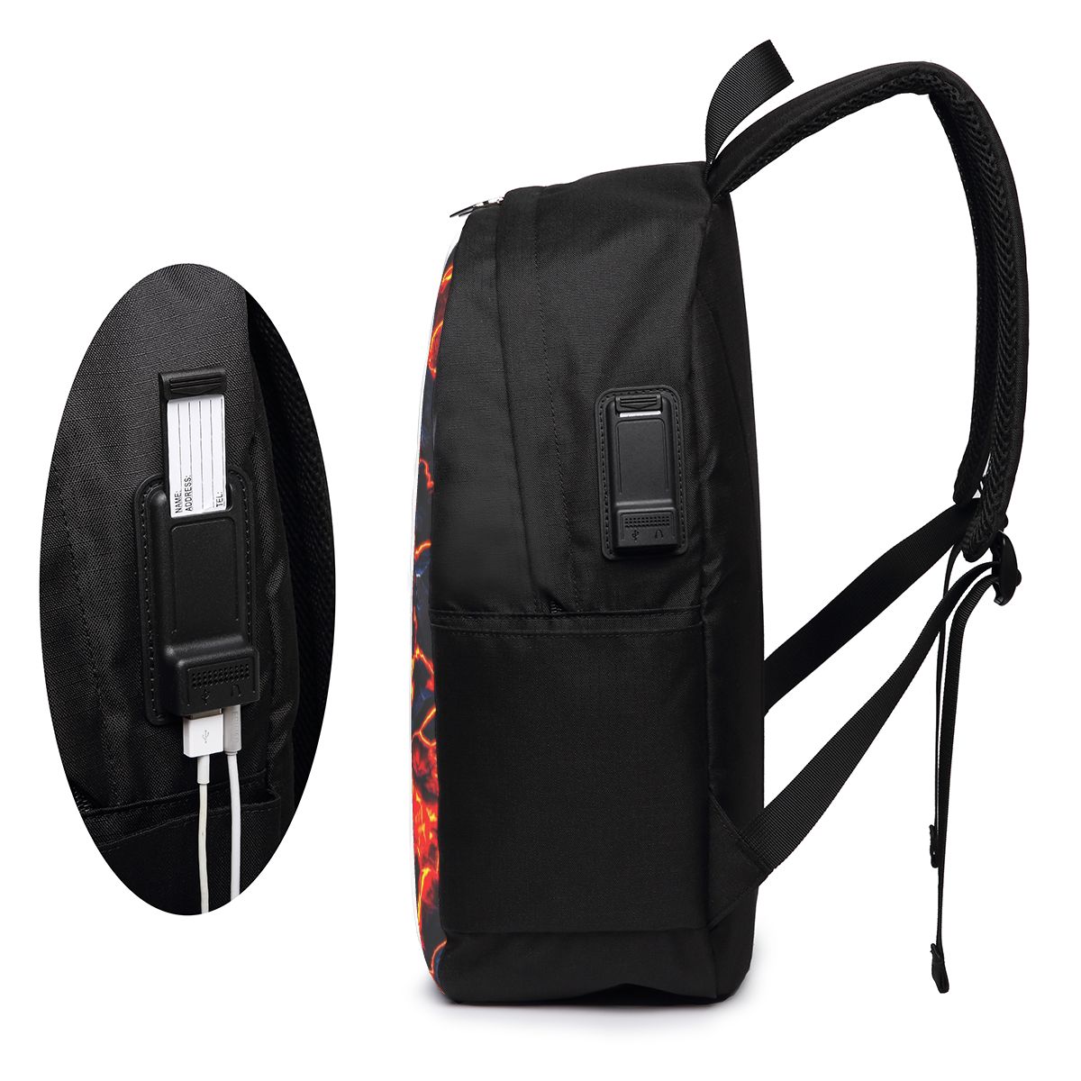 Magma Volcano Lava Fire Backpa - огляд і ціна Travel Bags