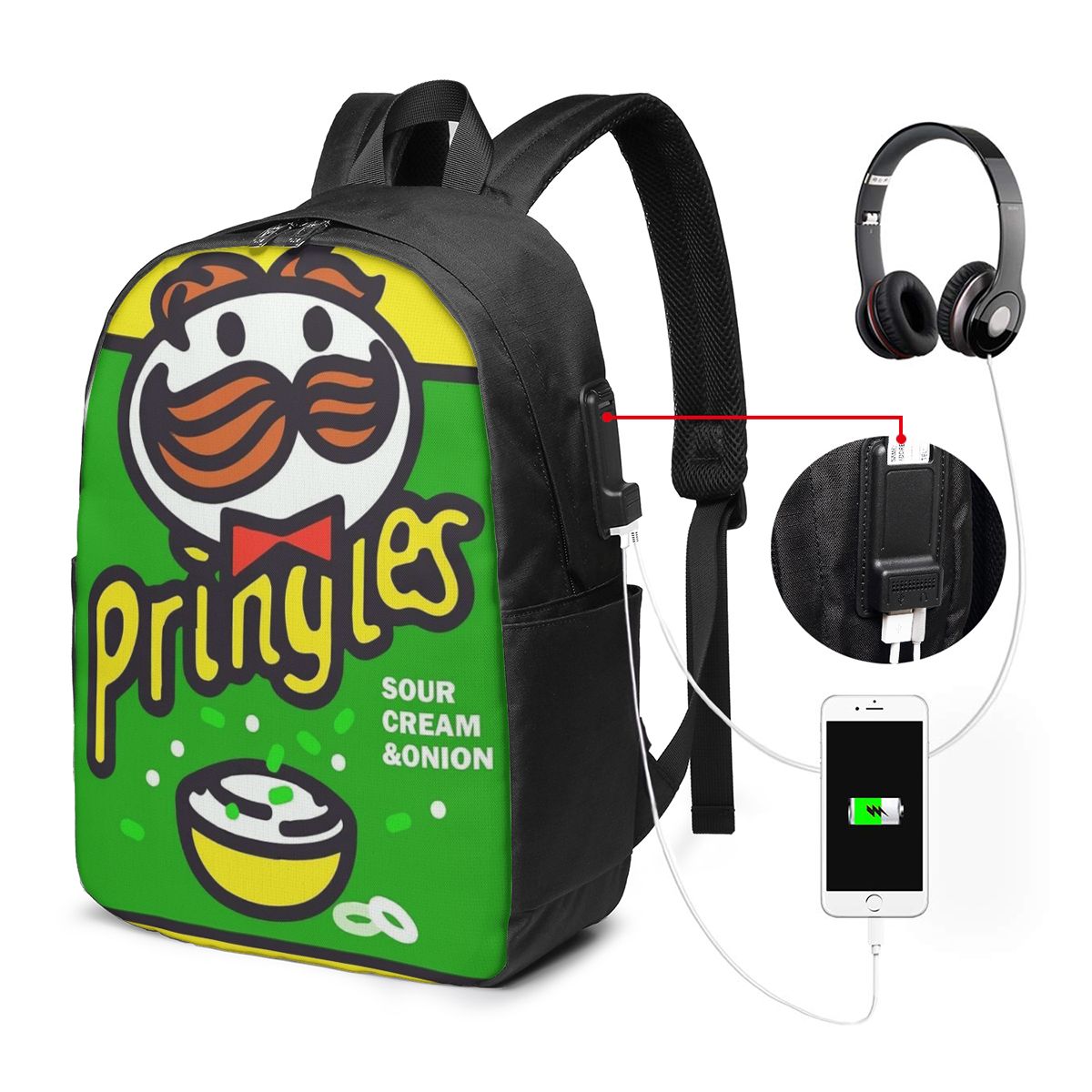 Potato Crisps Chips Pringles P - огляд і ціна Travel Bags