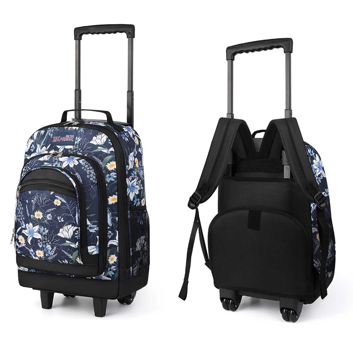20 Inch Rolling Backpacks For  - огляд і ціна Foldable Rolling Luggage Bag
