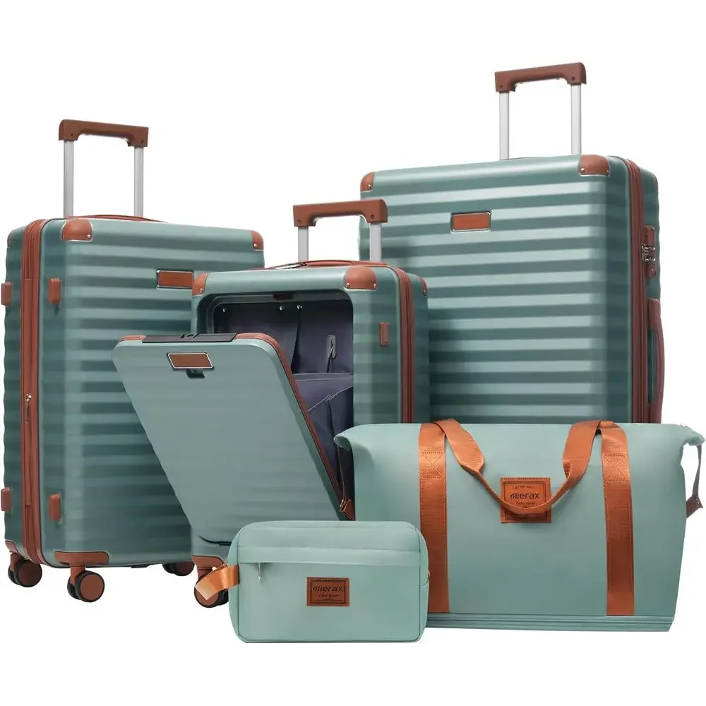 5-Piece Expandable Hardshell S - огляд і ціна Expandable Hard Shell Luggage Set