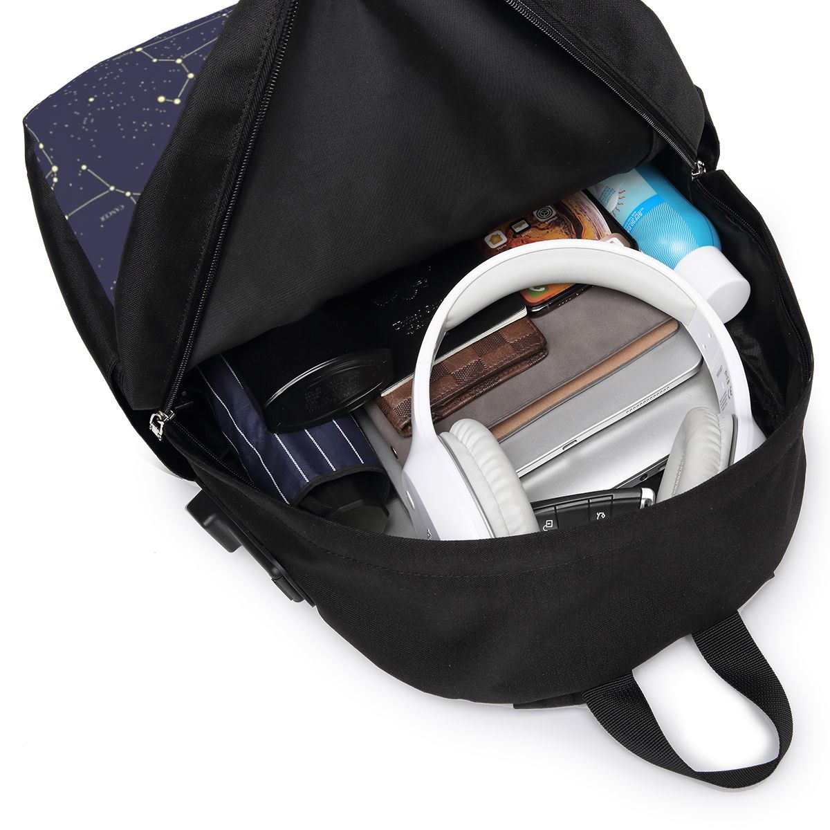 Night Sky Golden Celestial Sta - огляд і ціна Travel Bags