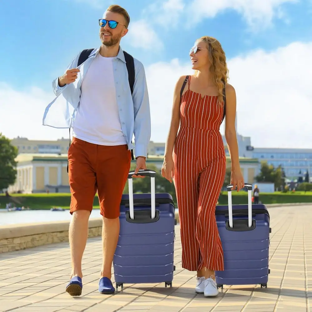 3-Piece Hardshell Expandable L - огляд і ціна Expandable Hard Shell Luggage Set