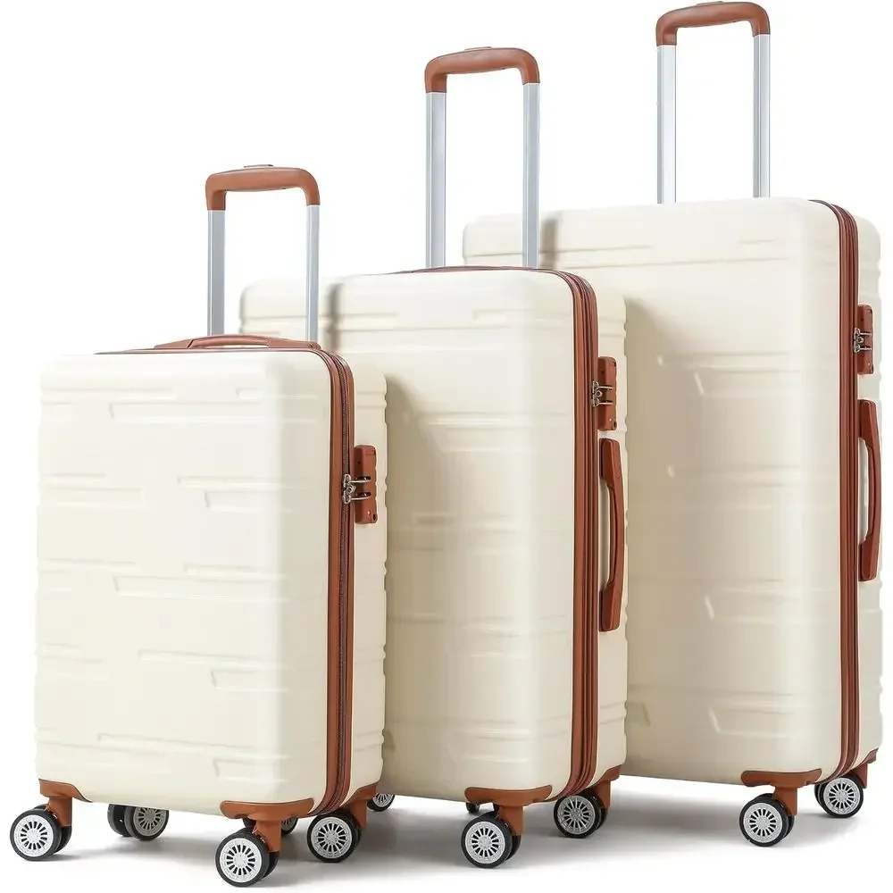 Expandable 3-Piece Hardshell L - огляд і ціна Expandable Hard Shell Luggage Set