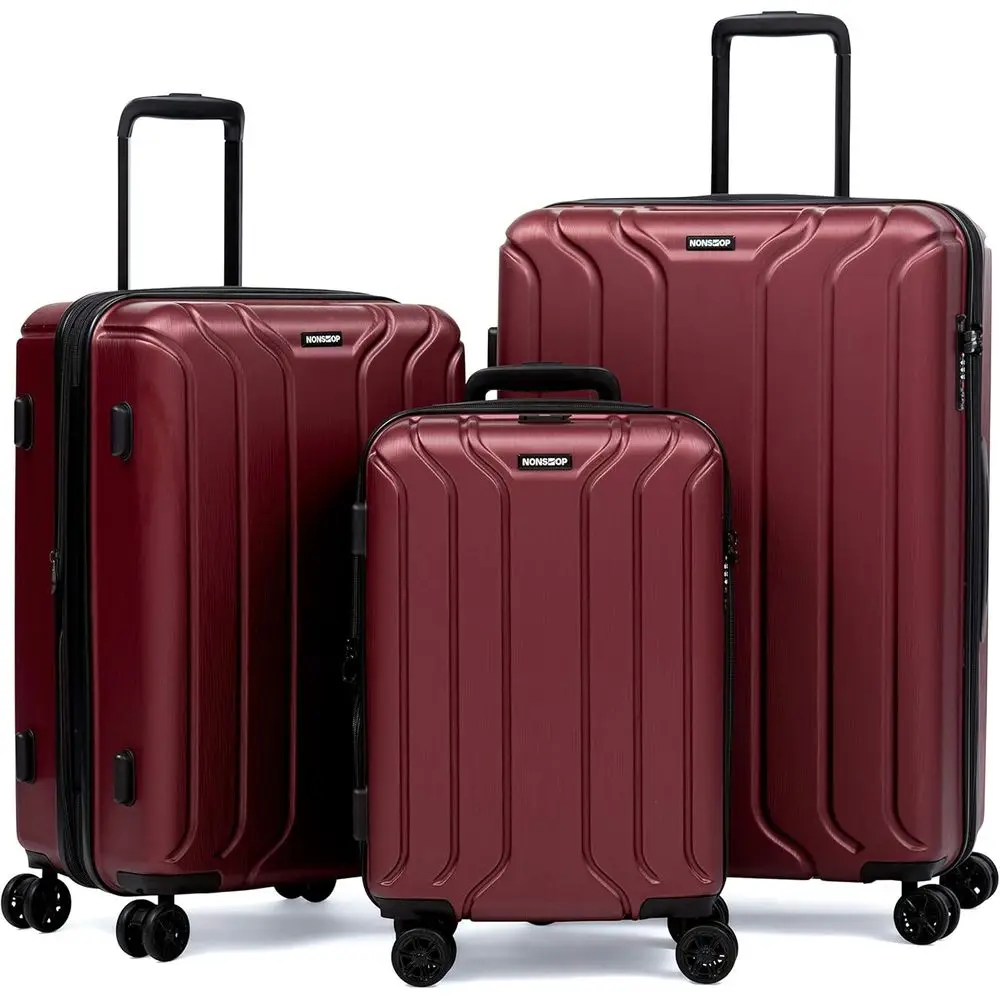 Expandable Spinner Luggage Set - огляд і ціна Expandable Hard Shell Luggage Set
