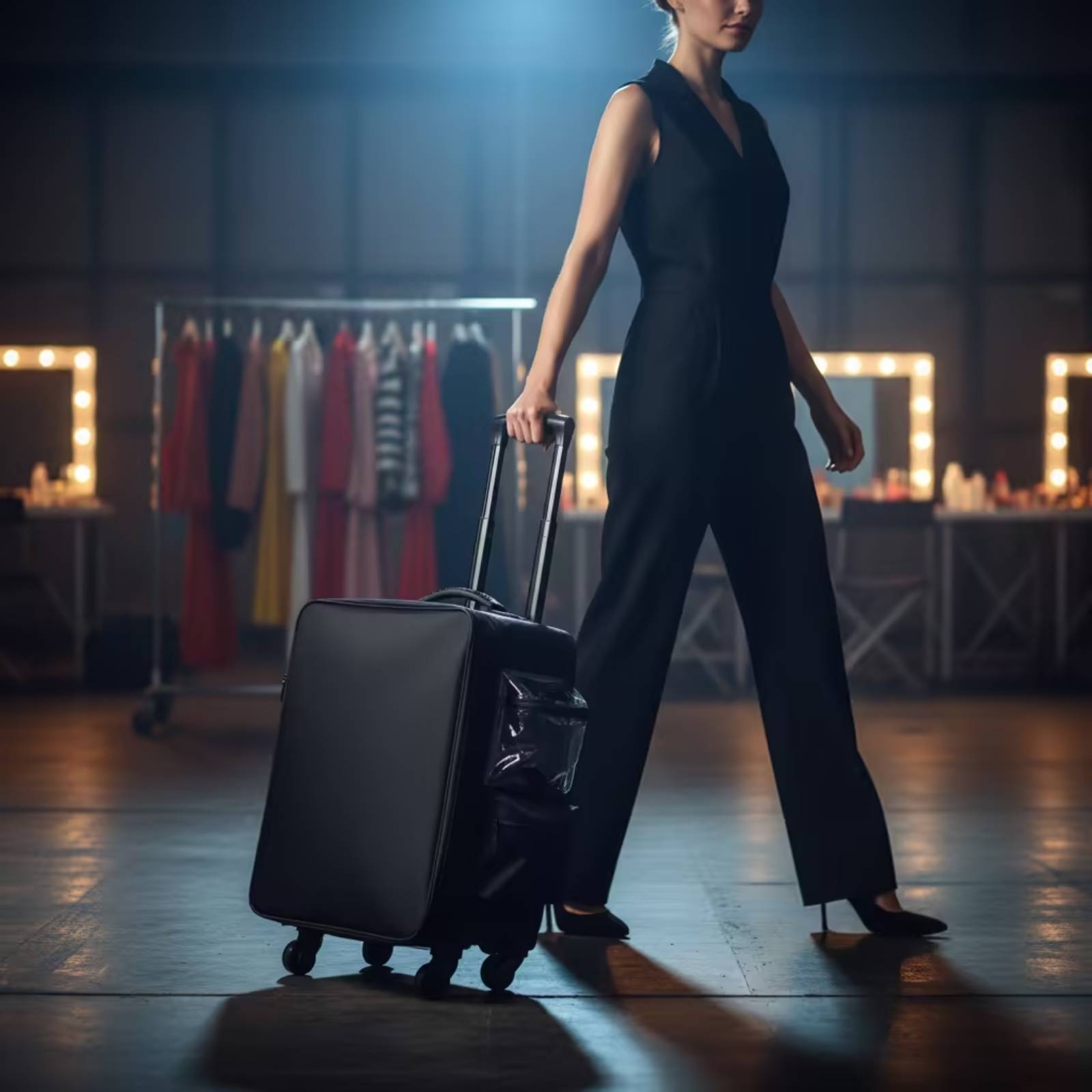 Makeup Case with Rotating Whee - огляд і ціна Backpacks