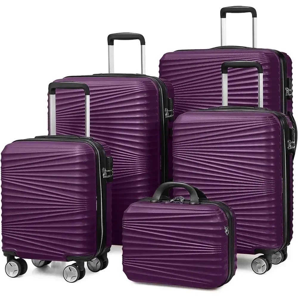5-Piece Hard Shell Expandable  - огляд і ціна Expandable Hard Shell Luggage Set
