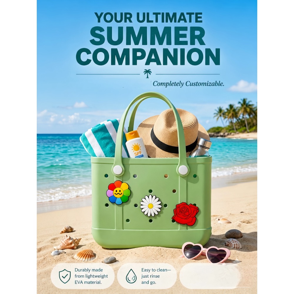 Ladies Oversized Rubber Beach  - огляд і ціна Handbags