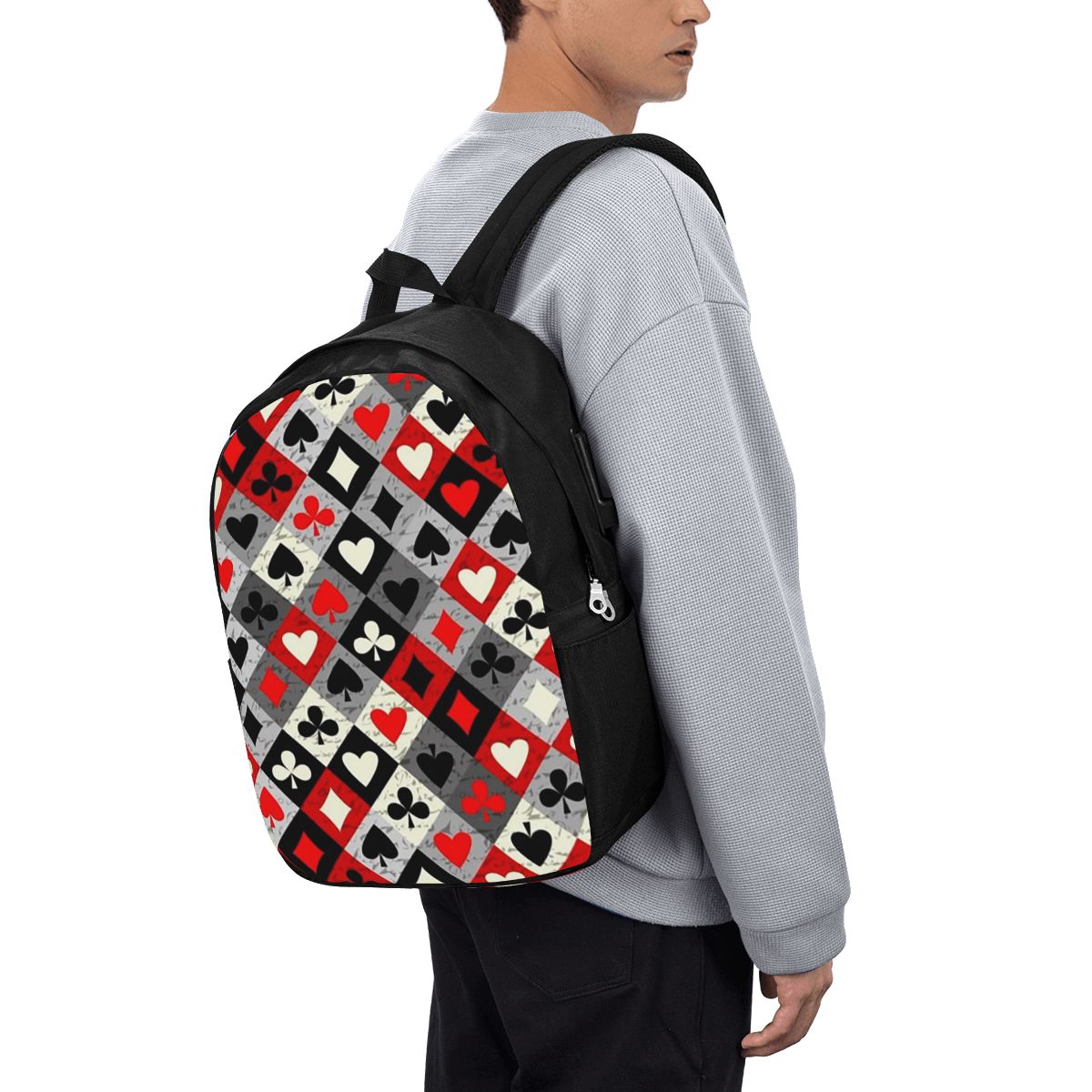Playing Cards Poker Print Back - огляд і ціна Travel Bags