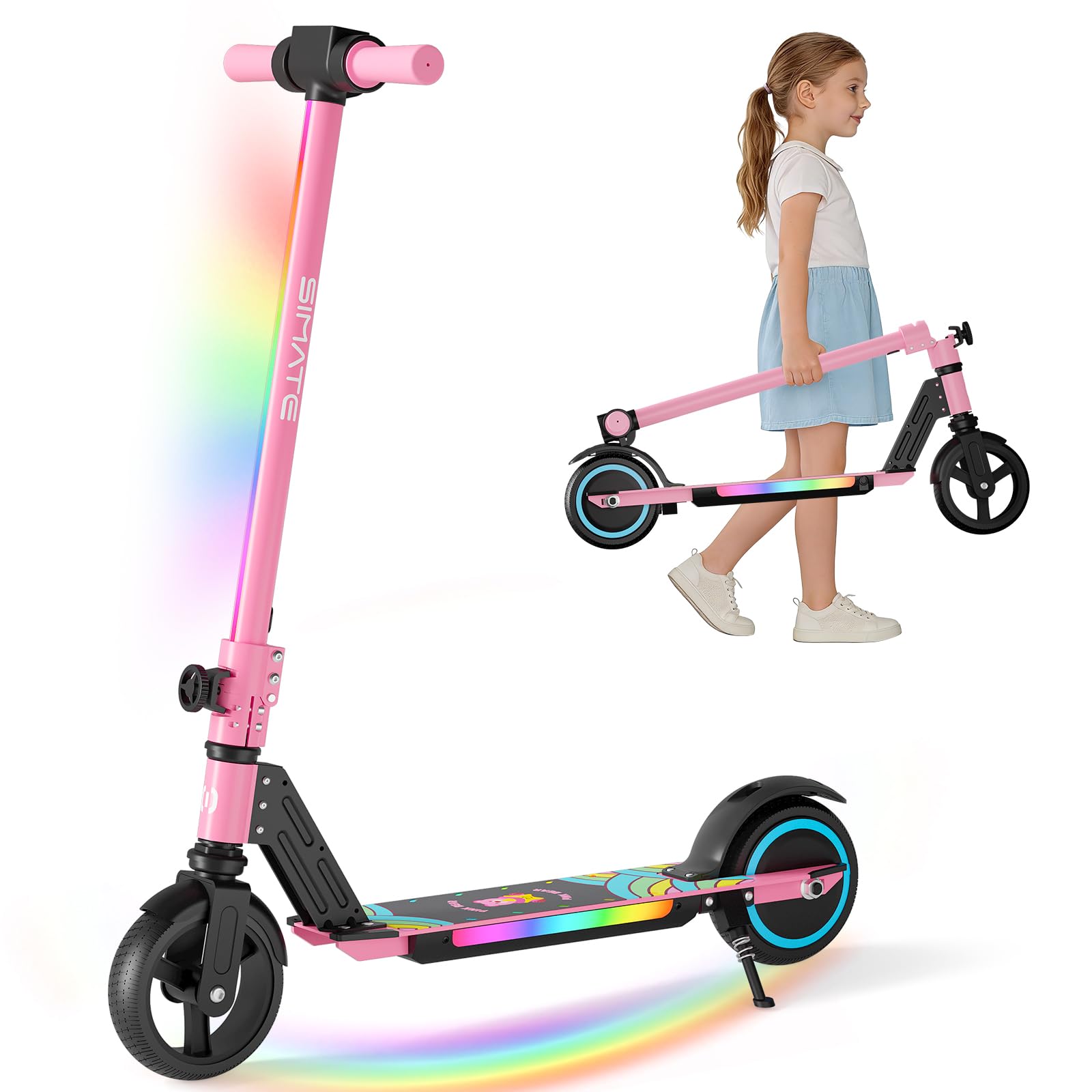 SIMATE Electric Scooter for Ki - огляд і ціна Kids Ride On Suitcase Scooter