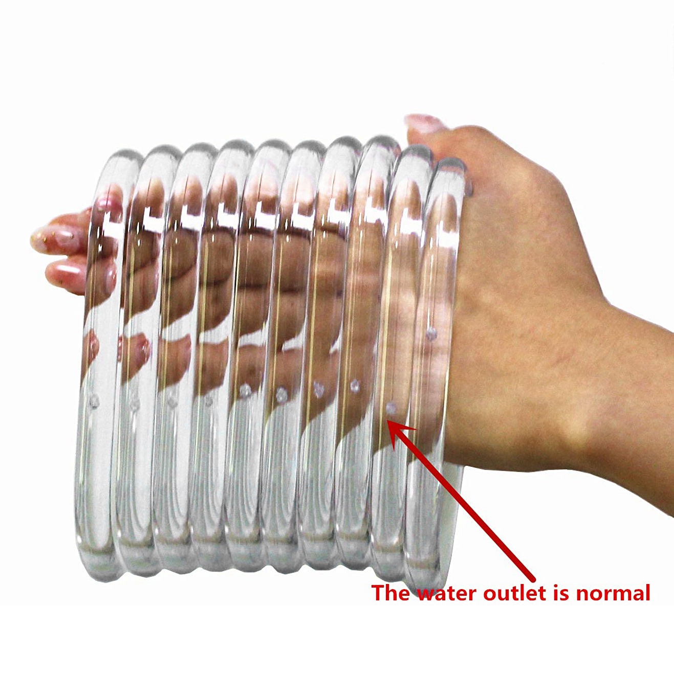 ABQR 10Pcs Transparent Bag Han - огляд і ціна Handbags