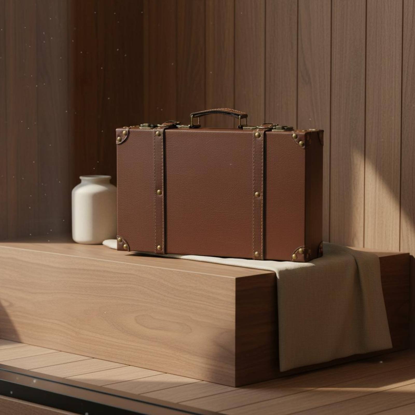 3 Pieces Vintage Suitcase Set  - огляд і ціна Retro Vintage Trunk Suitcase
