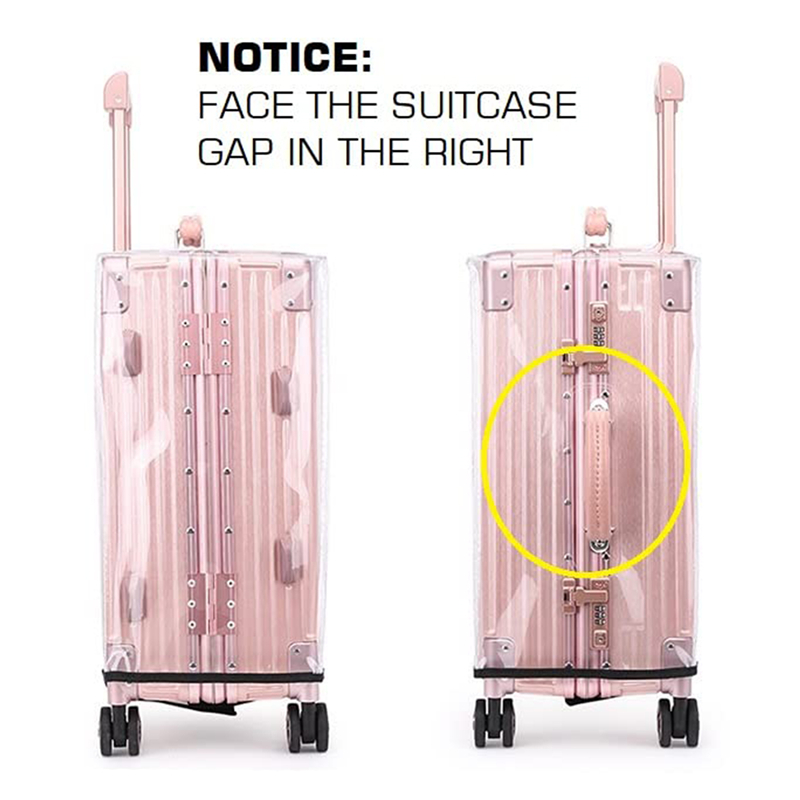 18-30 Inch Suitcase PVC Cover  - огляд і ціна Luggage Protective Cover Transparent