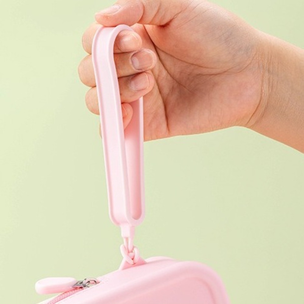 Portable Silicone Coin Purse L - огляд і ціна Cosmetic Bags