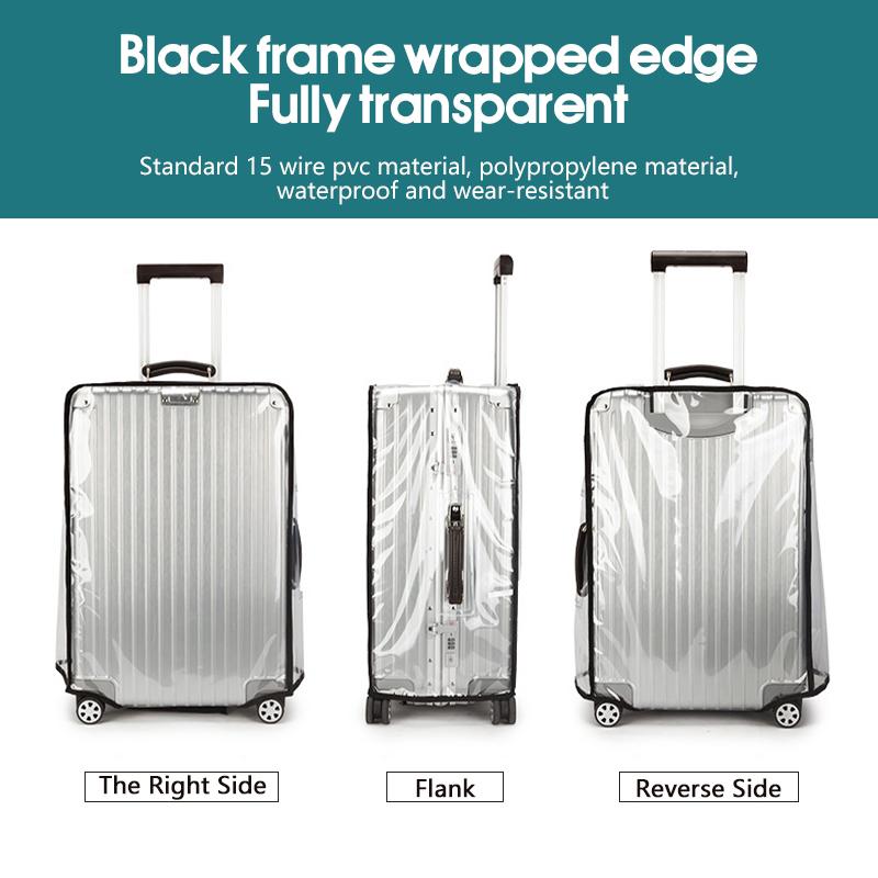 Hot Sale Travel Transparent Lu - огляд і ціна Luggage Protective Cover Transparent