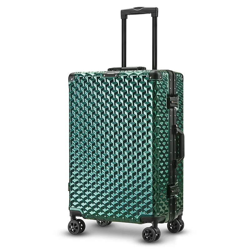 New Travel suitcase,password b - огляд і ціна Aluminum Frame Carry On Luggage