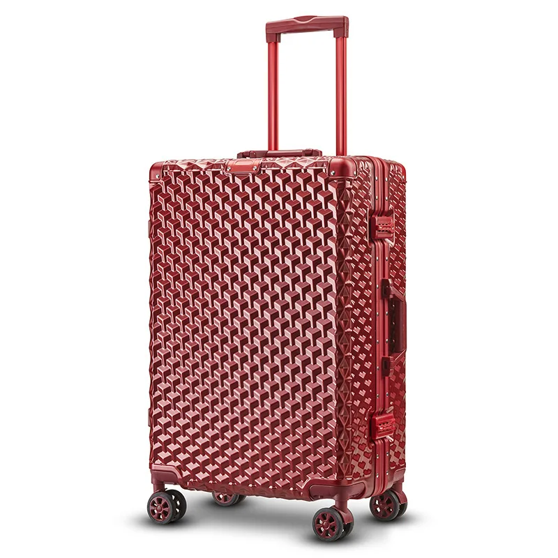 New Travel suitcase,password b - огляд і ціна Aluminum Frame Carry On Luggage