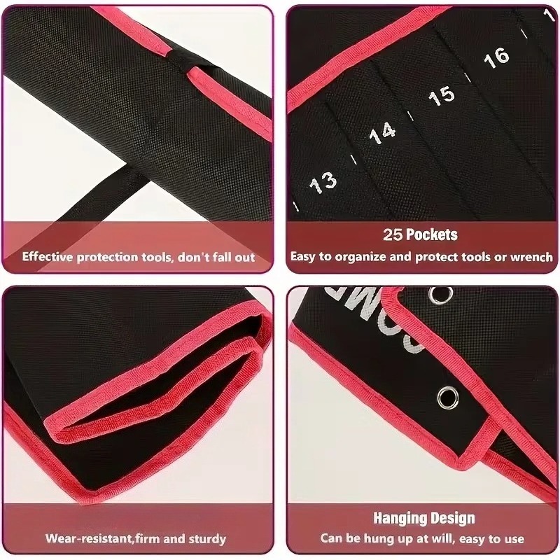 TINSOL 14-Pocket Tool Organize - огляд і ціна Foldable Rolling Luggage Bag