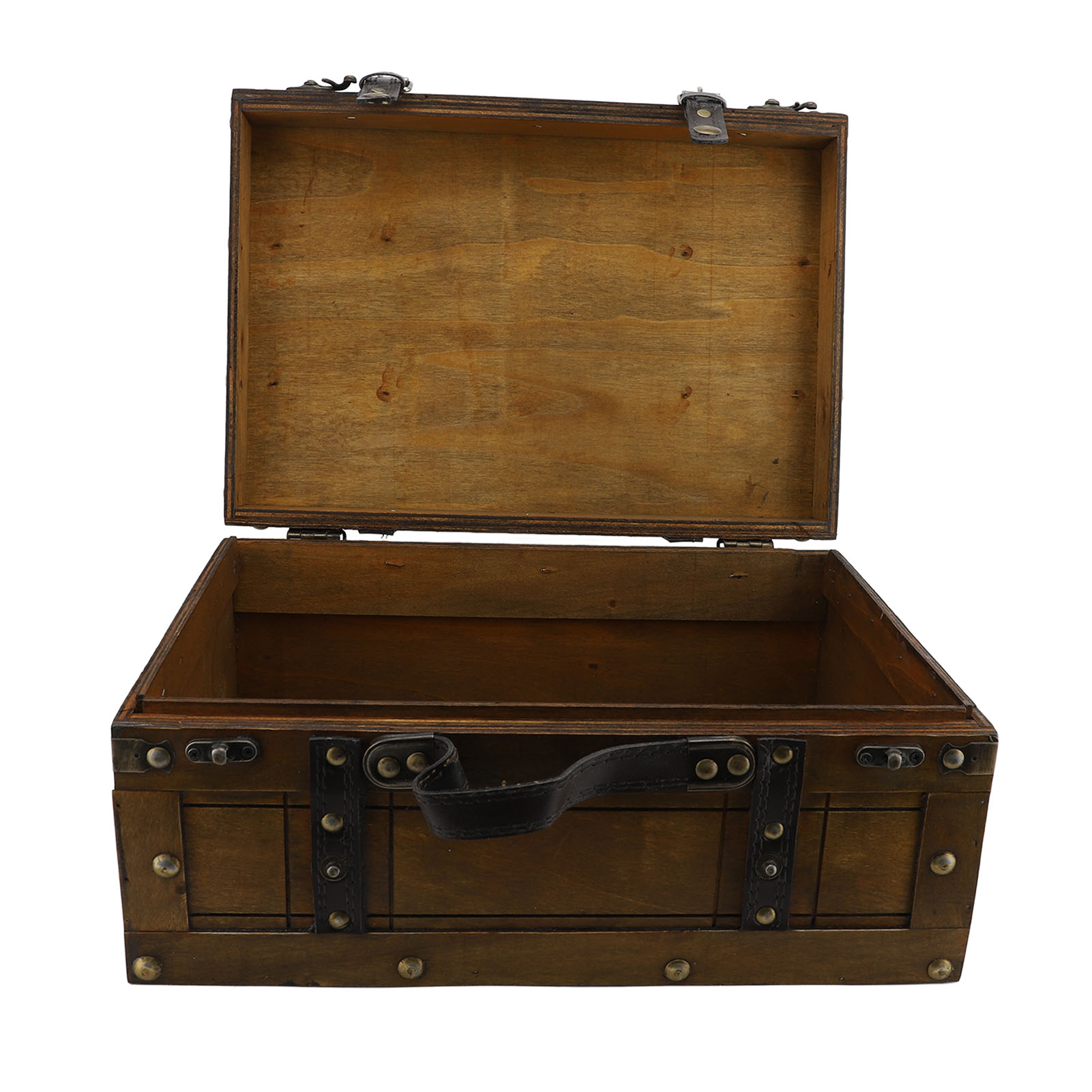 Retro Suitcase Synthetic Wood  - огляд і ціна Retro Vintage Trunk Suitcase