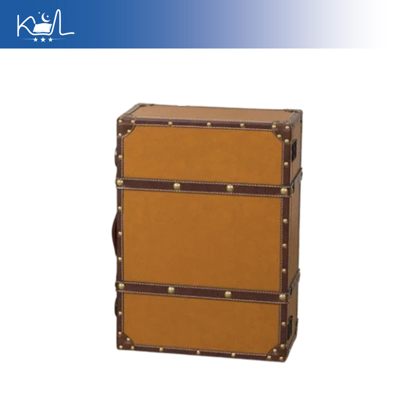 Vintage Orange Decorative Suit - огляд і ціна Retro Vintage Trunk Suitcase