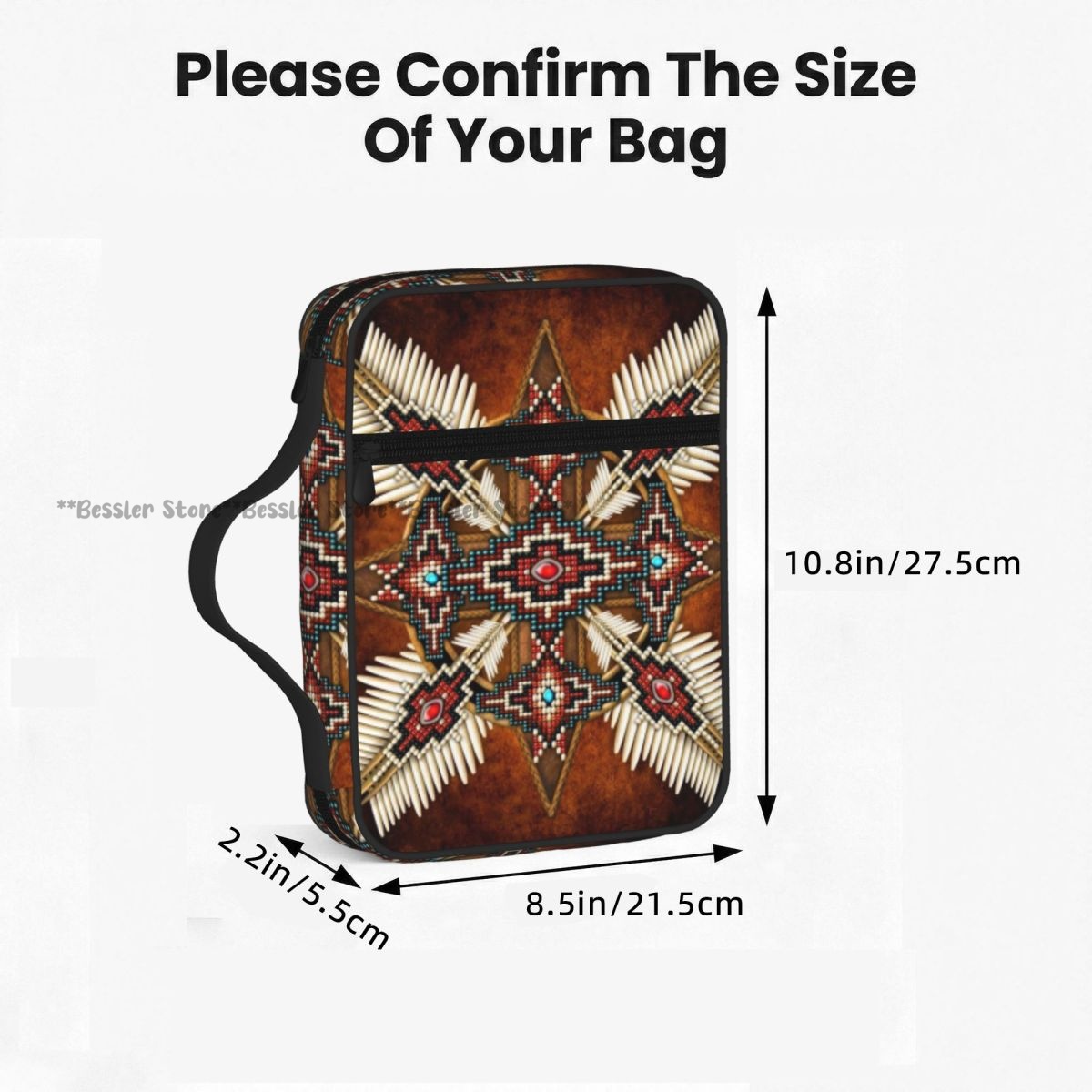 Native American Print Bible Ba - огляд і ціна Handbags