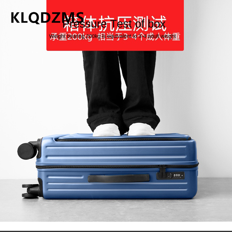 KLQDZMS 20 Inch Charging Suitc - огляд і ціна Front Opening Laptop Luggage 24 Inch