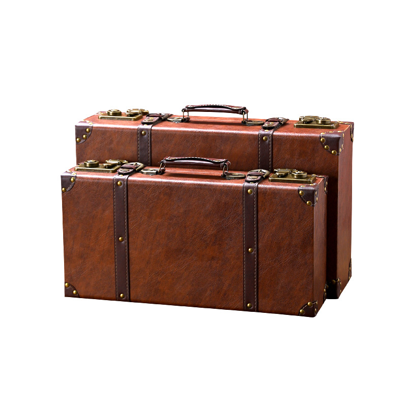 Vintage Wooden Suitcase Multi- - огляд і ціна Retro Vintage Trunk Suitcase