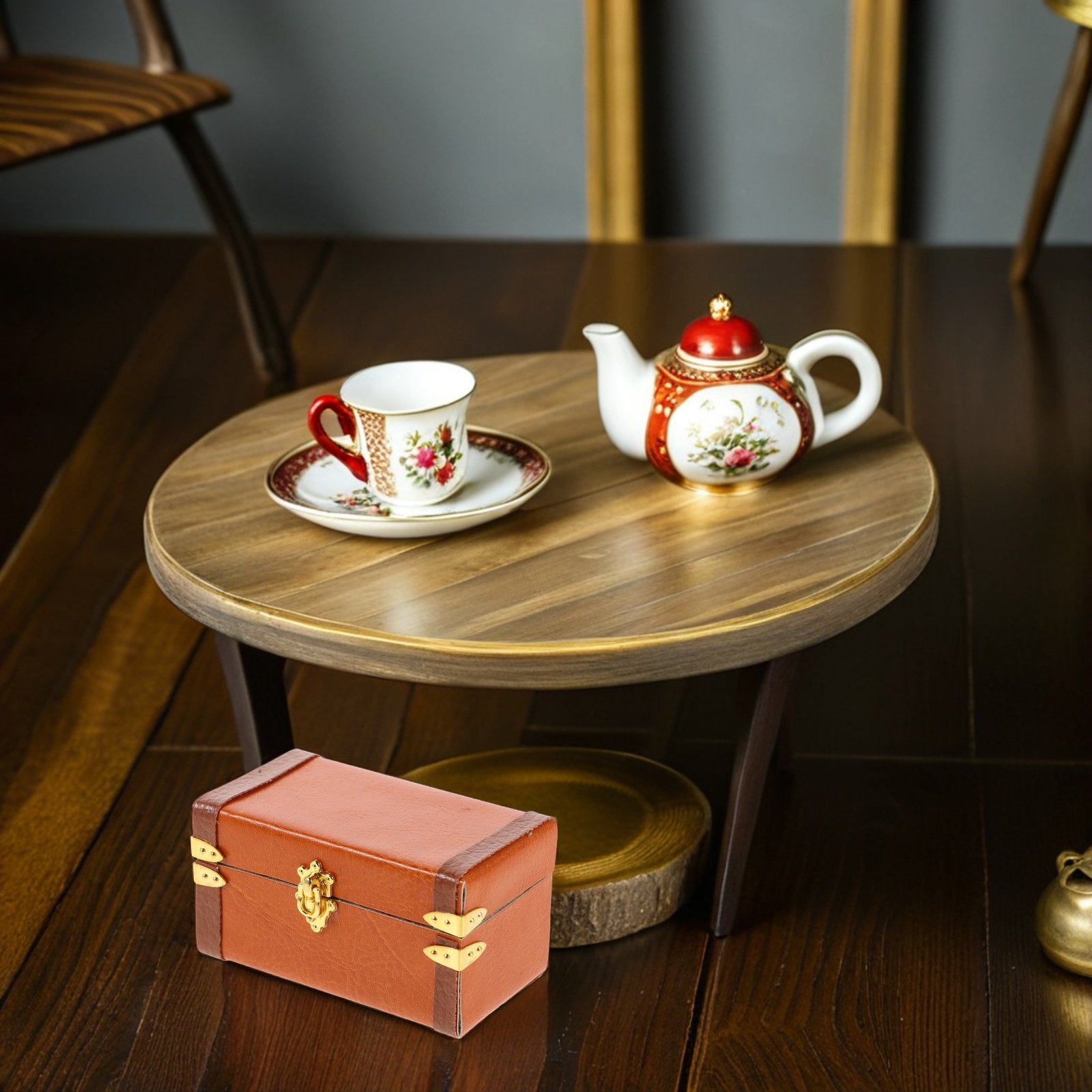Miniature Vintage Suitcase Ret - огляд і ціна Retro Vintage Trunk Suitcase