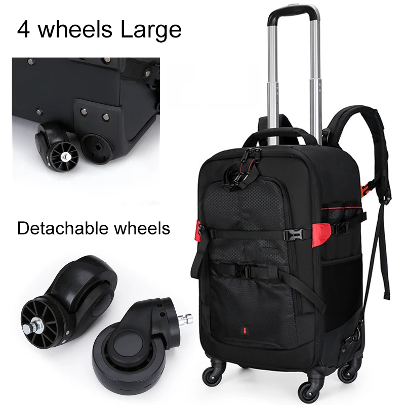 Trolley Photography Backpack P - огляд і ціна Foldable Rolling Luggage Bag