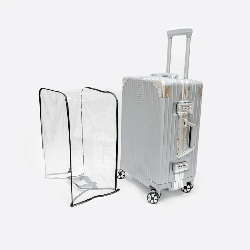 Transparent PVC Luggage Cover  - огляд і ціна Luggage Protective Cover Transparent