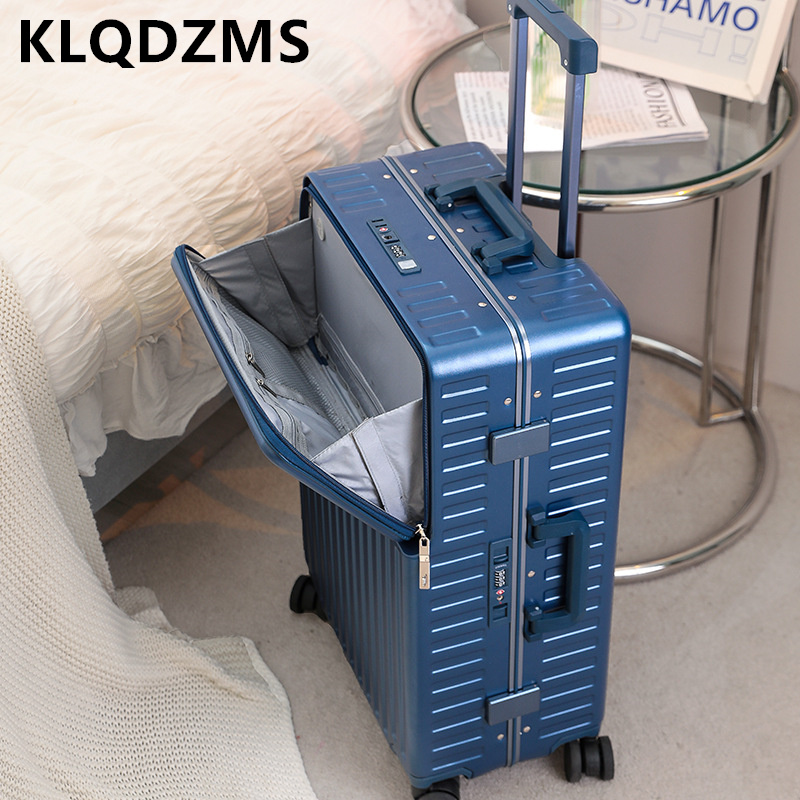 KLQDZMS Handheld Travel Suitca - огляд і ціна Front Opening Laptop Luggage 24 Inch